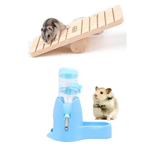 Litewoo Hamster Drinking Water Bottle, Hamster Tunnel Toy