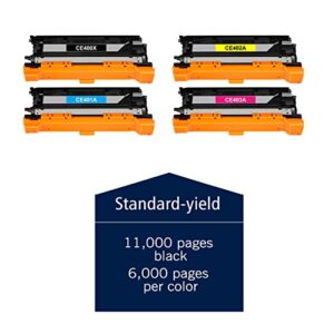 507A 507X Compatible Toner Cartridge Replacement for HP 507A 507X CE400X CE401A CE402A CE403A Enterprise M551 M551n M551dn M551xh M570dn M570dw M575f 575c Printer (Black Cyan Yellow Magenta, 4-Pack)