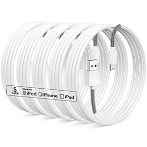 [2pack] extra long iphone cable 10ft, apple mfi certified lightning charger cable 10 foot, iphone usb fast charging cord 10 feet compatible for apple iphone 13/12/11 pro max/xs/xr/x/8/7/6s/plus/ipad