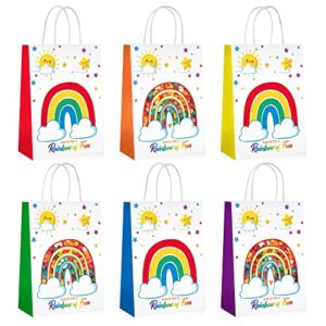 mocoosy 18 pack rainbow party favor for kids, party favor supplies, rainbow candy treat birthday gift colorful party decorations for baby shower birthday party favor