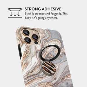 BURGA Stylish Metal Cell Phone Ring Stand Holder, Finger Grip Kickstand 360 Degree Rotation, Wildcat Savage Wild Tiger Cheetha, Universal Compatible with iPhone iPad Samsung Galaxy Huawei Google Pixel