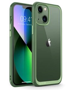 supcase unicorn beetle style series case for iphone 13 (2021 release) 6.1 inch, premium hybrid protective clear case (jasper)