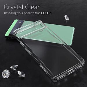 Crave Clear Guard for Pixel 6a Case, Shockproof Clear Case for Google Pixel 6a