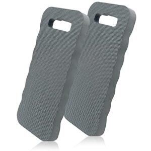 altdorff thick kneeling pad, waterproof and comfortable garden knee pads, multi-functional kneeler pad for gardening, baby bath, yoga, praying and exercise (grey-2 pack)