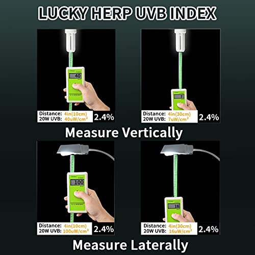 LUCKY HERP UVA UVB Light Bulb for Birds 2.4 UVB 20W Compact Flourescent Lamp for All Kinds Captive Birds