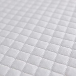 HIGHSEASON 100% Waterproof Cooling Mattress Protector King Size with 3D Air Fabric Cooling Feel Ultra Soft Protector Cover Breathable Noiseless Fitted 8" - 21" Extra Deep Pocket (78"X80", White)