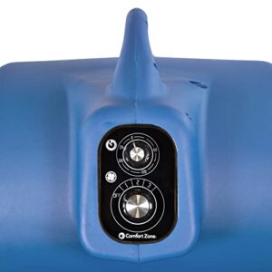 Comfort Zone CZBC121T 1/2HP High Velocity Air Mover, 3-Speeds, Timer, Adjustable Angles, Blue