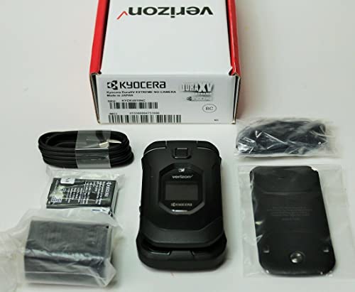 Kyocera DuraXV Extreme KYOE4810NC e4810 nc Non Camera Waterproof Rugged Flip Cell Phone Verizon