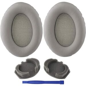 wh-1000xm3 ear pads, butiao replacement protein leather ear cushions cups memory foam earpads earmuffs for sony wh-1000xm3 wh1000xm3 wh 1000xm3 over-ear headphones - champagne
