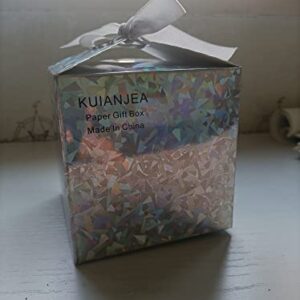 KUIANJEA Small Gift Box,Gift Box for Present, Small Gift Boxes with Ribbons,20pcs,4x4x4", Candy Boxes for Wedding,Bridesmaid Proposal Box