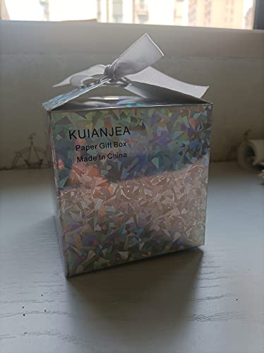 KUIANJEA Small Gift Box,Gift Box for Present, Small Gift Boxes with Ribbons,20pcs,4x4x4", Candy Boxes for Wedding,Bridesmaid Proposal Box