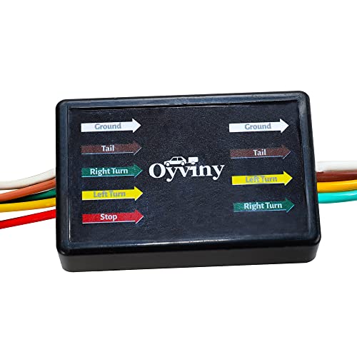 Oyviny Vehicle Side Custom 4 Way Trailer Wiring Harness 1984-1995 Toyota Pickup/1995-2004 Toyota Tacoma