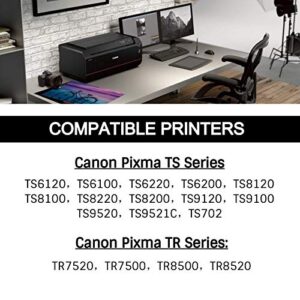 NEXTPAGE Compatible Ink Cartridge Replacement for CLI-281 CLI-281 XXL CLI 281 Use for PIXMA TS9120 TR7520 TR8520 TS6120 TS6220 TS8120 TS8220 TS9520 TS6320 TS9521C Printer (CLI281C 3 Pack)