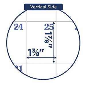 AT-A-GLANCE 2023 Wall Calendar, Dry Erase Monthly Wall Planner, 12 Month, 48" x 32", Jumbo, Vertical/Horizontal, Reversible, Blue (A1152)