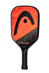 head radical elite pickleball paddle,orange/black