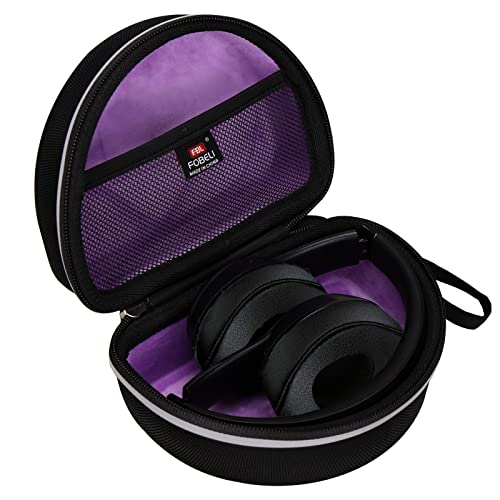 FBLFOBELI Hard Storage Case for Beats Solo3 / Beats Solo2 Wireless On-Ear Headphones, Headset Carrying Cases Portable Travel Bag (Case Only)