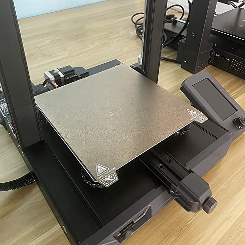 3D Printer Powder Painted PEI Flexi Steel Magnetic Build Plate 235 * 235mm for Creality Ender 3 S1 Pro,Ender 3,Ender 3 V2,Ender 3 V2 Neo, Ender 5,Ender 5 Pro