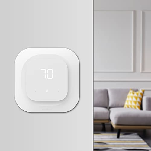 CaseBot Wall Plate Cover Compatible with Amazon Smart Thermostat 2021, Practical and Stylish Decoration Bracket Mount, White