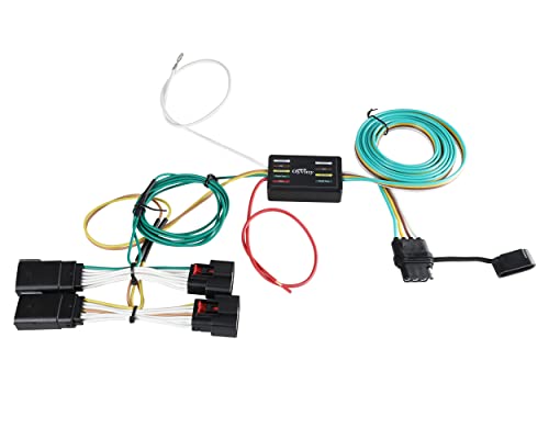 Oyviny 4 Way Trailer Wiring Harness 56407 for 2018-2023 Jeep Wrangler JL/2020-2023 Jeep Gladiator, Wrangler JL Trailer Wiring Harness for Jeep JL Towing