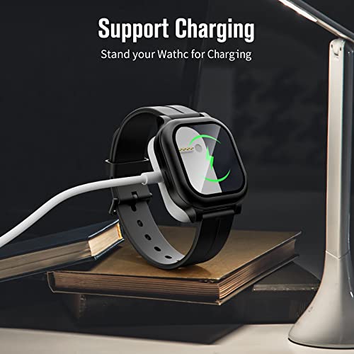 Soarking Charging Dock Compatible with Gabb Watch with 5 Feet Charger Cable White