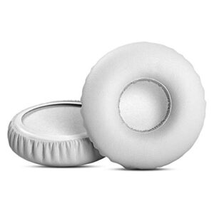 yunyiyi replacement earpads compatible with powerlocus p1 collection wireless headphones parts ear cushions (white)