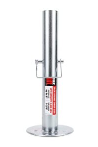 camco eaz-lift side wind jack drop leg | provides an extra 1-1/2 to 9-1/2-inches of height to your rv jack | 2,000 lbs lift capacity (50008)