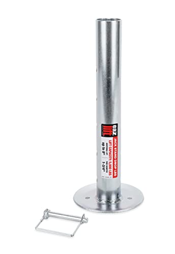 Camco Eaz-Lift Side Wind Jack Drop Leg | Provides an Extra 1-1/2 to 9-1/2-inches of Height to Your RV Jack | 2,000 lbs Lift Capacity (50008)