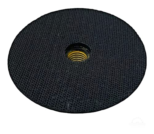 4 Rubber Backer Pad Hook and Loop Backing Pad for Angle Grinder Polishing Pads Blue