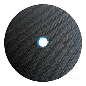 4 Rubber Backer Pad Hook and Loop Backing Pad for Angle Grinder Polishing Pads Blue