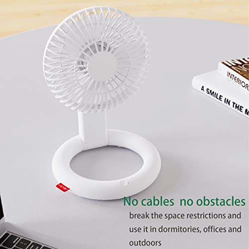 Dalontun Desk Fan Table Shaking Fan Air Circulator Home Office 3 Speed Battery Operated 7 Inch Clip Bedroom Cooling JP-ytts 0