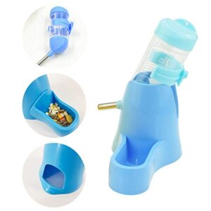 3 in 1 Hamster Water Bottle + Flying Saucer Exercise Wheel for Dwarf Hamster Mouse Rat Hedgehog