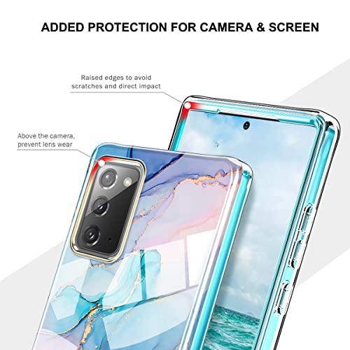 DT Compatible for Samsung Galaxy Note 20 Case(NO Screen Protector), Lightweight and Stylish Full Body Shockproof Protective Rugged TPU Case for Samsung Note 20