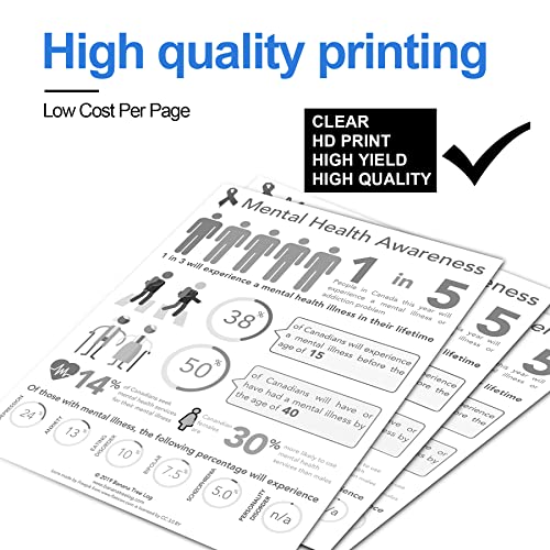 DIOUSAINK (2-Pack, Black) B221H00 Remanufactured High Yield Toner Compatible Cartridge Replacement for Lexmark B2236 MB2236adw B2236dw Printer.