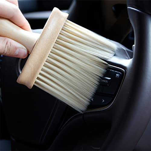 VICASKY Dust Brushes for Cars, Duster for Automotive Dashboard, Air Conditioner Vents, Auto Interior Dust Brush 2pcs