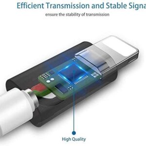 (Apple MFi Certified) Lightning to 3.5mm Headphone Jack Adapter, 3 Pack iPhone to 3.5mm Audio Aux Jack Adapter Dongle Cable Converter Compatible with iPhone 13 12 11 Pro XR XS Max X 8 7 iPad