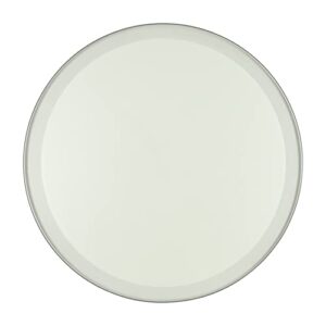 Pro Safe Glass 23" Round Tempered Clear Glass Table Top - 1/2" Thick with Bevel Edge