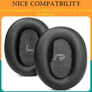 TaiZiChangQin Ear Pads Cushion Memory Foam Earpads Replacement Compatible with Edifier W830BT w830 bt W860NB Headphone