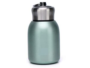 stainless steel water bottle, mini vacuum insulated water bottle leakproof vacuum flask for women kids sport tumbler cup hot and cold coffee travel mug 10 oz