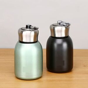 Stainless Steel Water Bottle, Mini Vacuum Insulated Water Bottle Leakproof Vacuum Flask for Women Kids Sport Tumbler Cup Hot and Cold Coffee Travel Mug 10 OZ