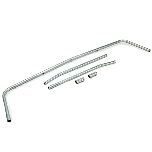 HECASA New Soft Top Supports Bow Compatible with 1986-1995 Suzuki Samurai Steel 3 Piece