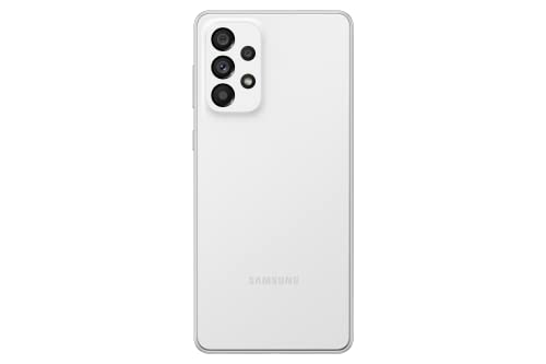 SAMSUNG Galaxy A73 5G SM-A736B/DS 256GB 8GB RAM Dual SIM Factory Unlocked (GSM Only | No CDMA - not Compatible with Verizon/Sprint) - International Version (Awesome White)