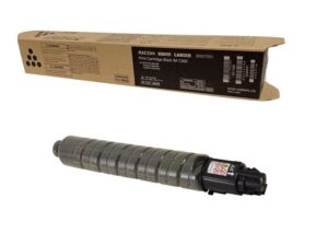 ricoh 842378 im c300 black toner cartridge for use in the ricoh im c400srf yield 17000 pages in retail packaging