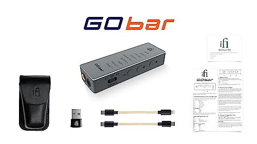 iFi GO bar - Ultraportable DAC/preamp/Headphone amp…