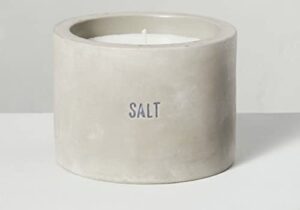 5oz salt mini cement candle - hearth & hand with magnolia