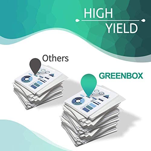 GREENBOX Compatible MX-500NT High Yield Toner Cartridge Replacement for Sharp MX-500NT for MX-M283N MX-M363N MX-M363U MX-M453N MX-M453U MX-M503N MX-M503U Printer (2 Pack, 40,500 Pages)