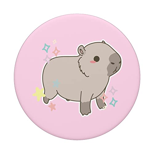 Kawaii Adorable Capybara PopSockets Swappable PopGrip