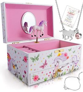 unicorn jewelry box for girls kids - unicorn gifts for girls - little girls jewelry box - unicorn music box for girls - unicorn jewelry for girls - unicorn musical jewelry box - unicorn bedroom decor