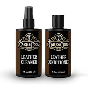 care & cool leather cleaner and conditioner kit