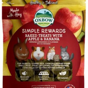 Simple Rewards, All Natural Baked Treats Combo Variety Pack- 4 Flavors ( Cranberry, Apple & Banana, Bell Pepper, Carrot & Dill) 3 Ounce Resealable Pack