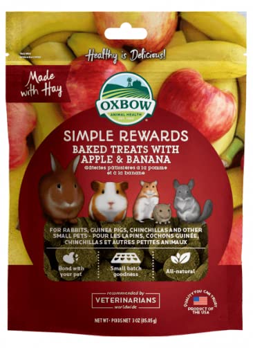 Simple Rewards, All Natural Baked Treats Combo Variety Pack- 4 Flavors ( Cranberry, Apple & Banana, Bell Pepper, Carrot & Dill) 3 Ounce Resealable Pack